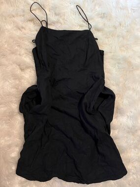 Old Navy Black Spaghetti-Strap Mini Dress